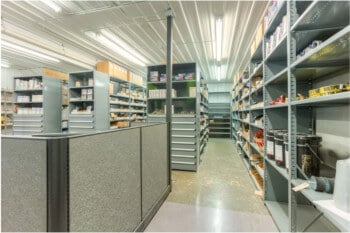 Parts Dept Backroom